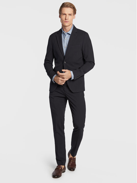 Lindbergh Lindbergh Anzug 30-61040 Dunkelblau Slim Fit