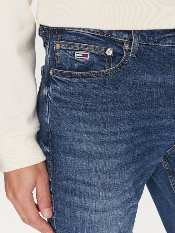 Tommy Jeans Tommy Jeans Blugi Ryan DM0DM20559 Bleumarin Slim Fit