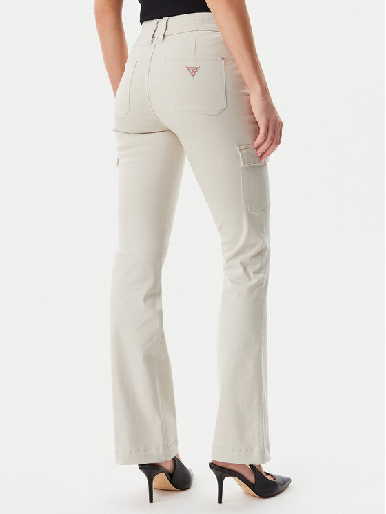 Guess Guess Джинси W5GA1B W93CL Écru Slim Fit