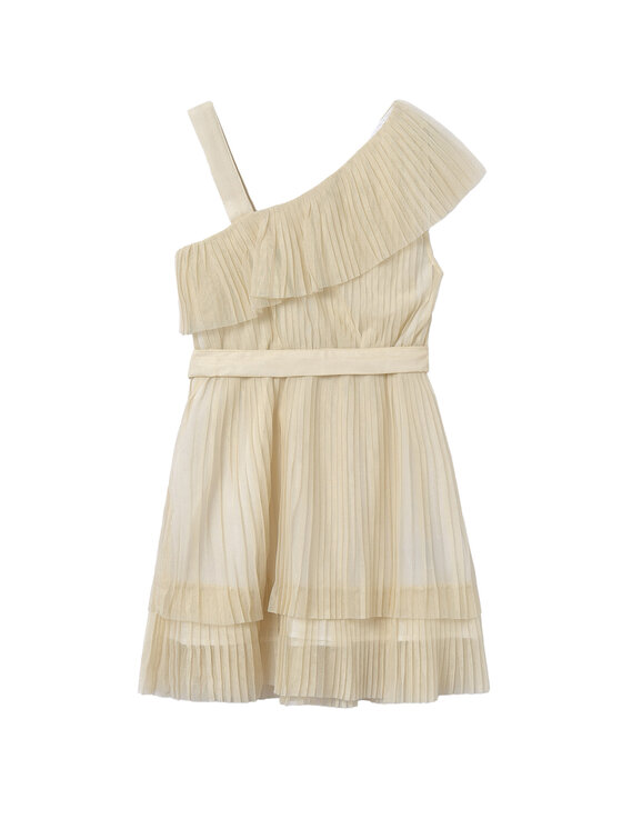 Mayoral Mayoral Rochie elegantă 6977 Bej Regular Fit