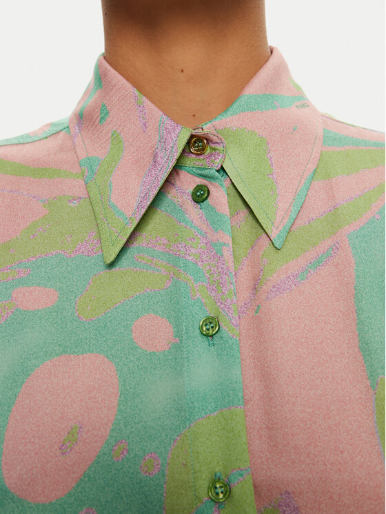 PINKO PINKO Блузка 103116 A1NQ Зелений Regular Fit
