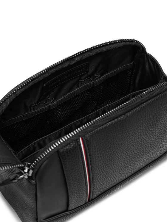 Tommy Hilfiger Tommy Hilfiger Geantă pentru cosmetice Th Central Washbag AM0AM13748 Negru