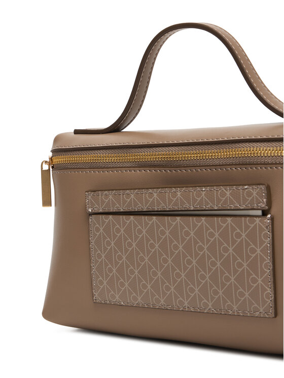 Calvin Klein Calvin Klein Kosmetiktasche Emblem Aop Beauty Case Giftset LV04F1102G Braun