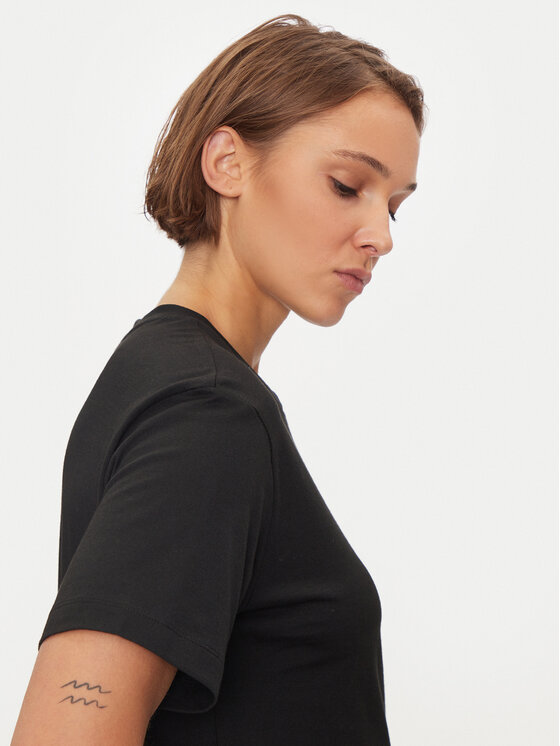 Lacoste Lacoste T-särk TF7215 Must Loose Fit