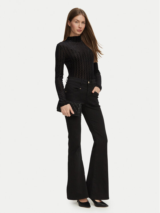 Guess Guess Glaustinukė O6BM04 K4996 Juoda Slim Fit