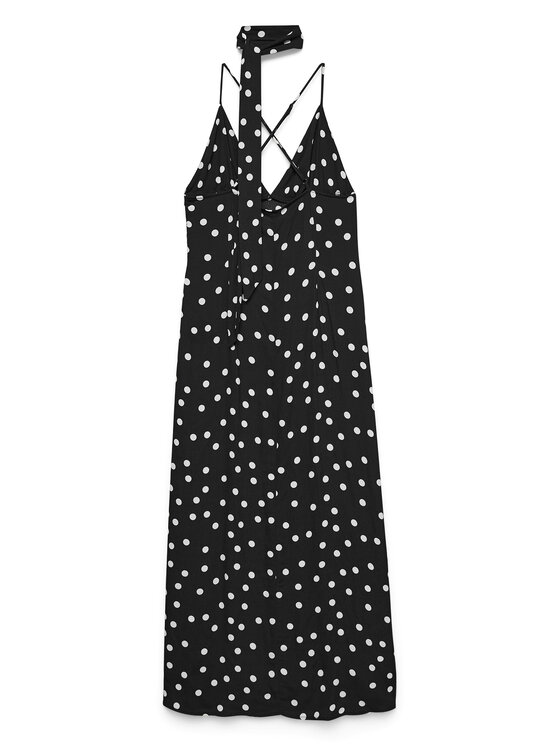Vero Moda Vero Moda Sukienka letnia Elisa 10350647 Czarny Regular Fit