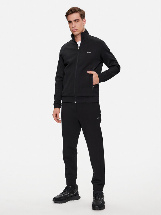 BOSS Boss Mikina Skaz 1 50504730 Černá Regular Fit
