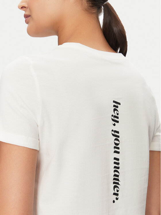 Vero Moda Vero Moda T-shirt Blair 10325914 Bianco Regular Fit