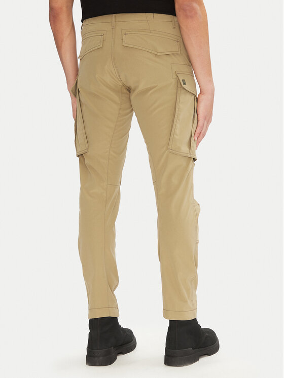 G-Star Raw G-Star Raw Spodnie materiałowe Rovic D02190-D909 6057 Khaki Regular Fit
