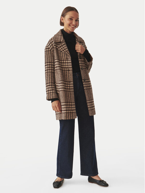 Tatuum Tatuum Cappotto di lana Sewro 1 T2419.007B Marrone Regular Fit