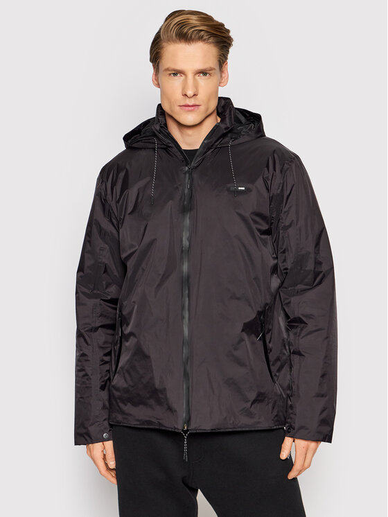 Rains Rains Lietus jaka Unisex 15470 Melns Regular Fit