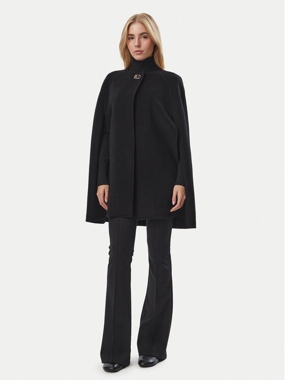 MICHAEL Michael Kors MICHAEL Michael Kors Poncho MF620MWGBX Negru Relaxed Fit