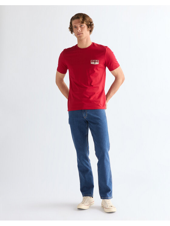 Wrangler Wrangler Jeansy GREENSBORO Niebieski Straight Leg