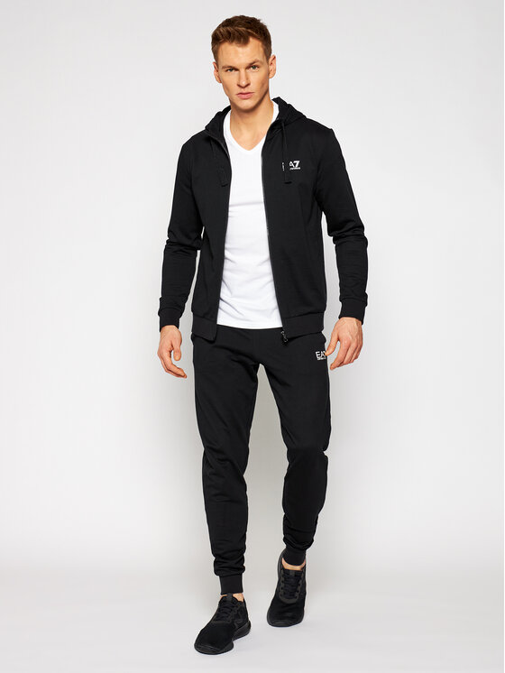EA7 Emporio Armani EA7 Emporio Armani Tepláková souprava 8NPV80 PJ05Z 1200 Černá Regular Fit