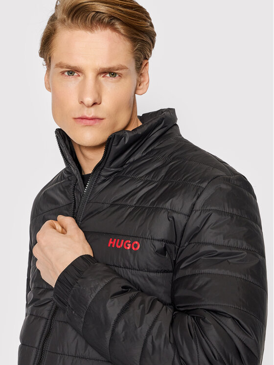 HUGO HUGO Bunda pro přechodné období Benti2221 50468719 Černá Regular Fit