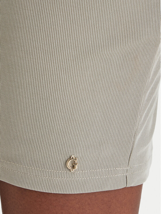 Guess Guess Vsakodnevna obleka W6GK23 K3017 Khaki Regular Fit