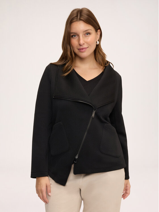 Fiorella Rubino Fiorella Rubino Bluza G876L009484N033 Czarny Regular Fit