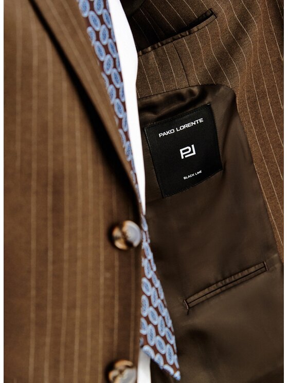 Pako Lorente Pako Lorente Marynarka P26SF-3G-033 Brązowy Slim Fit