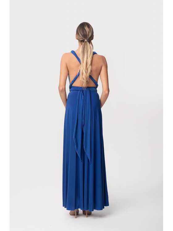 Aurora Aurora Koktejlové šaty multiway(chaber) Modrá Feminine Fit