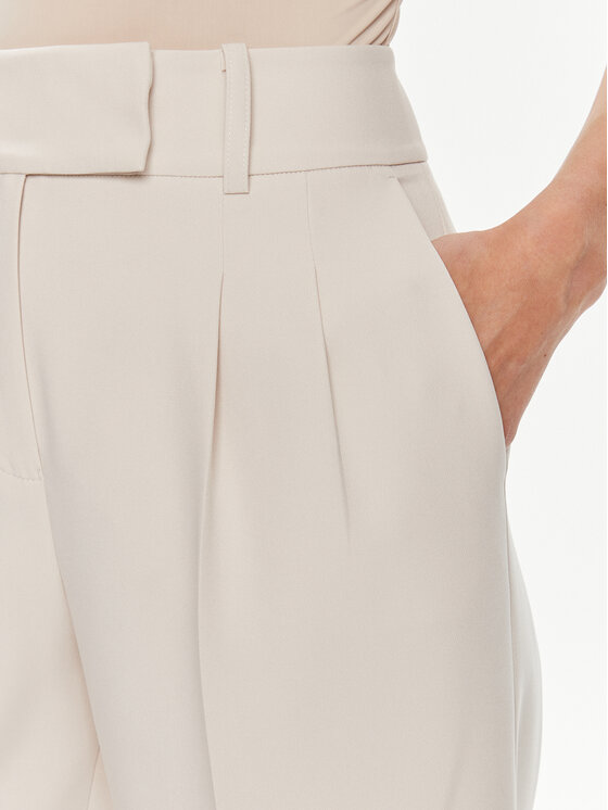 Marc Aurel Marc Aurel Pantaloni di tessuto 1740 2001 93262 Écru Regular Fit