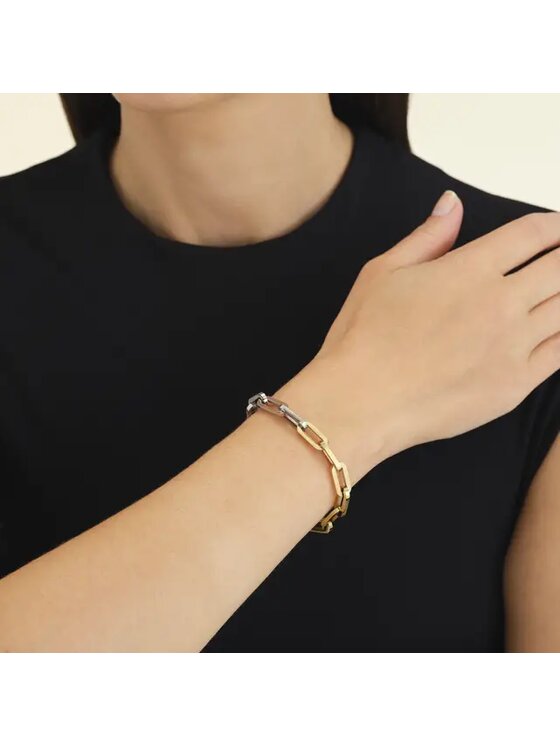 Rosefield Rosefield Bransoletka Duotone Chain Bracelet Kolorowy
