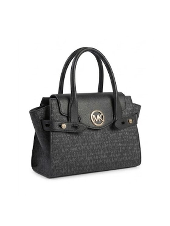 Michael Kors Michael Kors Torebka Black Pvc Satchel Czarny