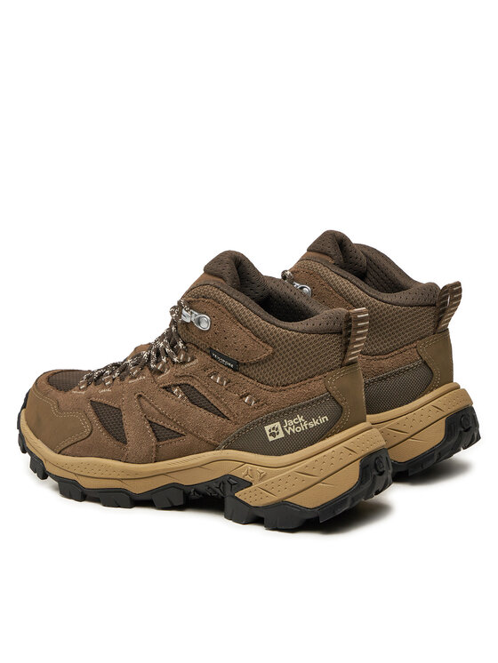 Jack Wolfskin Jack Wolfskin Matkajalatsid Vojo Tour Mid W A62071 Pruun