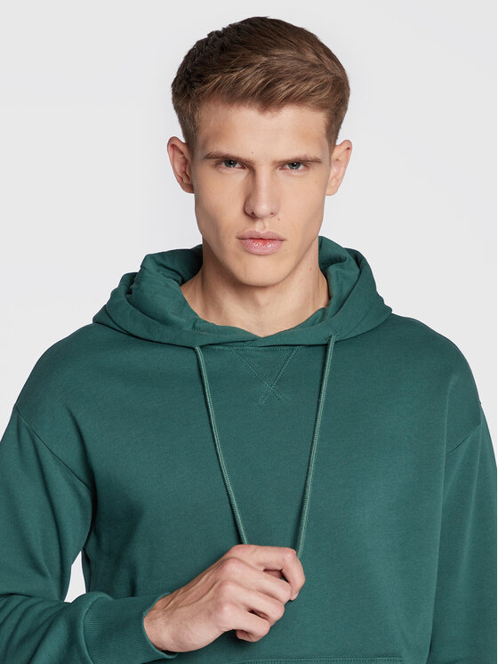 Felpa 3J73U200F Verde Regular Fit