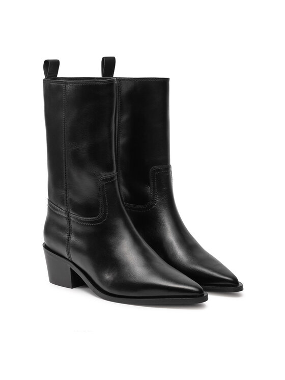 Calvin Klein Jeans Calvin Klein Jeans Botki Cowboy YW0YW01679 Czarny