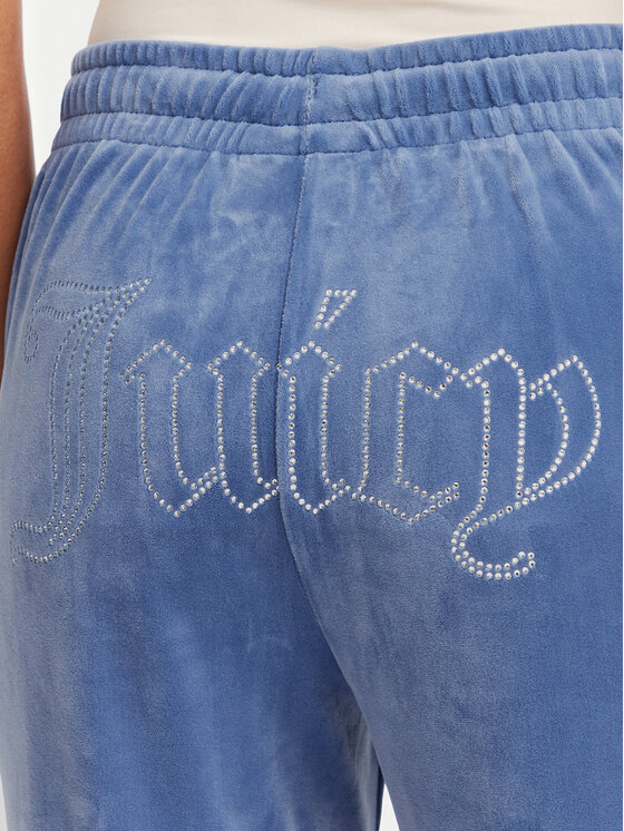 Juicy Couture Juicy Couture Spodnie dresowe Tina JCWBJ225307 Niebieski Regular Fit