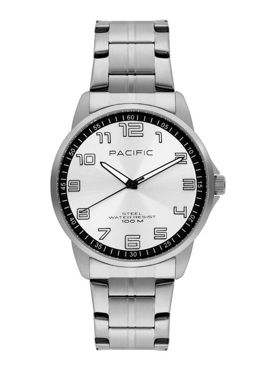 Pacific Pacific Zegarek PC00655 Srebrny