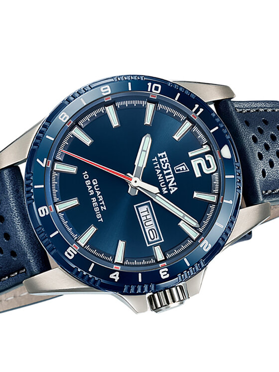 Festina Festina Zegarek F20699-2 Niebieski