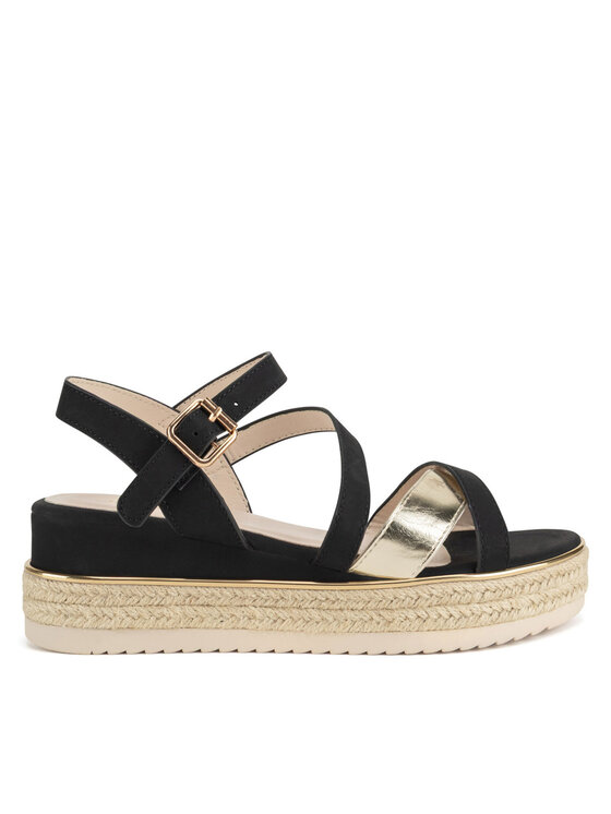 JENNY JENNY Espadrile LB-P1092-YLD Negru