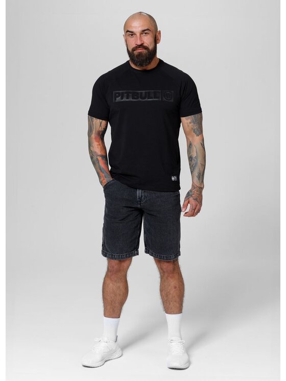 PITBULL PITBULL Szorty jeansowe Carpenter Czarny Regular Fit