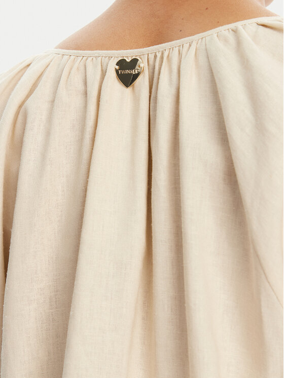 TWINSET TWINSET Bluse 251LM2QFF Beige Regular Fit