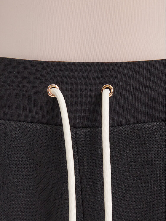 Guess Guess Pantaloni trening V5YB06 KBSL2 Negru Regular Fit