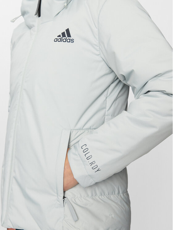 adidas adidas Geacă din puf Traveer COLD.RDY IK3141 Gri Regular Fit