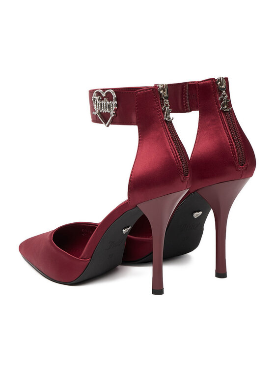 Juicy Couture Juicy Couture Туфлі на шпильці EO-LH24018-2A Бордовий