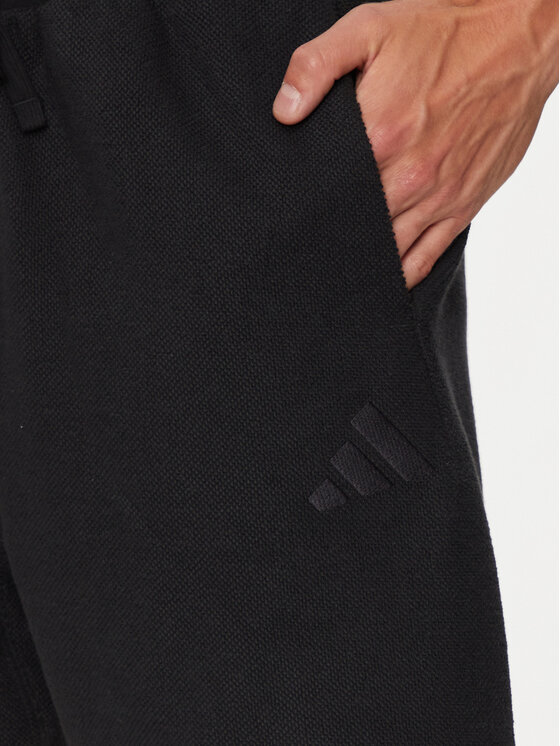 adidas adidas Αθλητικό σορτς Elevated ALL SZN Terry Loop IX1267 Μαύρο Regular Fit