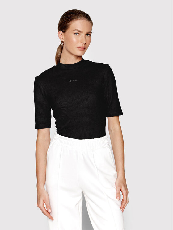 Sprandi Blúzka SP22-TSD500 Čierna Regular Fit