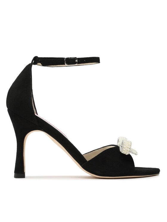 Custommade Sandale Ashley Pearl Bow 999621046 Negru