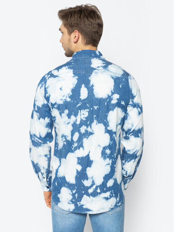 Camicia M02H02 D4031 Multicolore Slim Fit