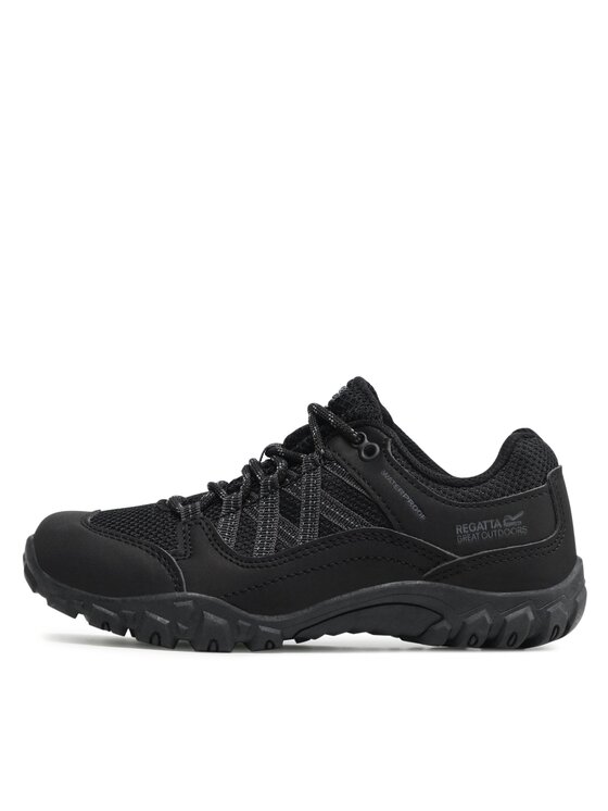 Regatta Regatta Trekkingschuhe Edgepoint Jnr RKF623 Schwarz