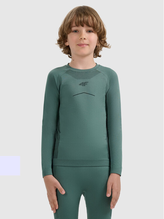 4F 4F Komplet bielizny termoaktywnej SKI UNDERWEAR Khaki