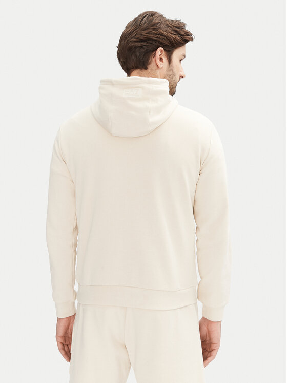 EA7 Emporio Armani EA7 Emporio Armani Felpa 7M000152 AF10432 U1079 Écru Regular Fit