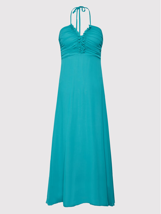 Rinascimento Rinascimento Rochie cocktail CFC0109312003 Albastru Regular Fit
