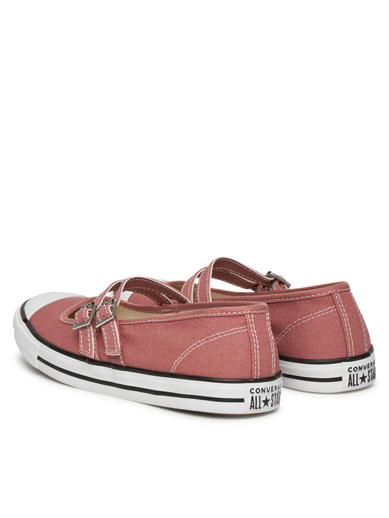 Converse Converse Baleriny Chuck Taylor All Star Dainty Mary Jane A12564C Różowy