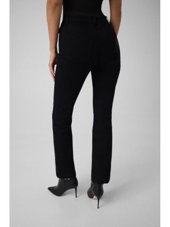 Guess Guess Kalhoty z materiálu 184531 Černá Classic Fit