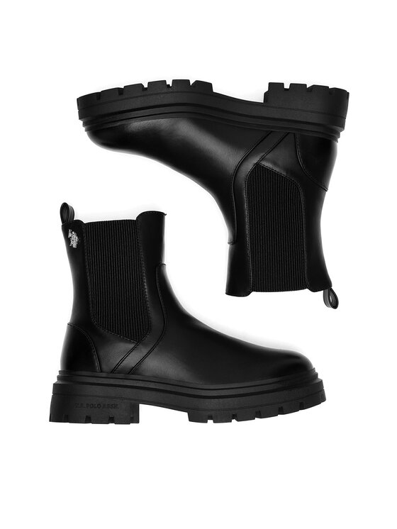 U.S. Polo Assn. U.S. Polo Assn. Боти тип челси ALICJA003W/DYT1 Черен
