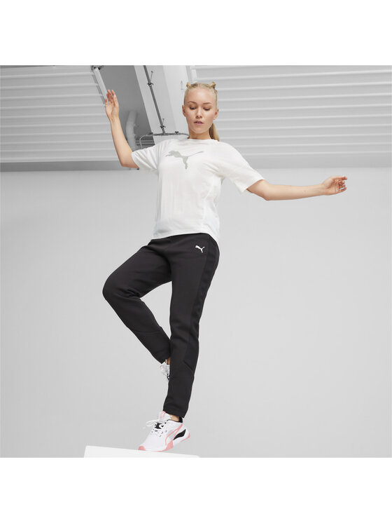 Puma Puma Spodnie dresowe 677880 Czarny Regular Fit